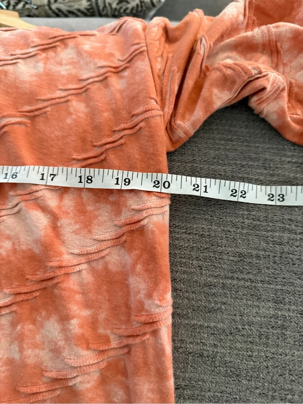Simply Vera Vera Wang Texture Sweatshirt Size Small - Picture 8 of 8